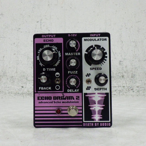 Vist Large View of Product Image Which is Used Death By Audio ECHO DREAM 2 Delay Pedal