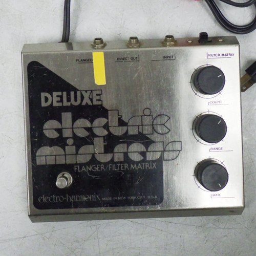 Vist Large View of Product Image Which is Used Electro Harmonix (E/H) Deluxe Electric Mistress Phaser Pedal
