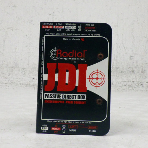 Vist Large View of Product Image Which is Used Radial JDI Pro Sound Product