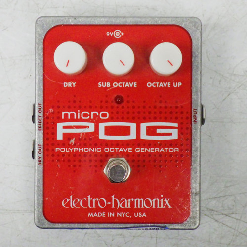 Vist Large View of Product Image Which is Used Electro Harmonix (E/H) MICRO POG Synthesizer Pedal