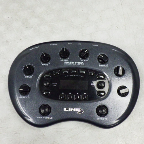Vist Large View of Product Image Which is Used Line 6 BASS POD Multi-FX Pedal