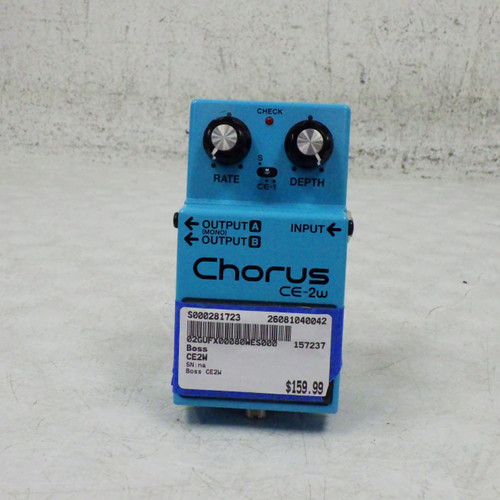 Vist Large View of Product Image Which is Used Boss CE2W Chorus Pedal