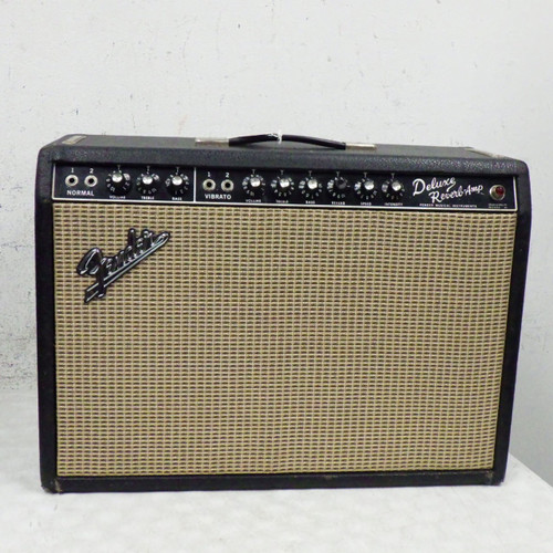 Vist Large View of Product Image Which is Used Fender 1966 deluxe Reverb Vintage Tube Guitar Combo