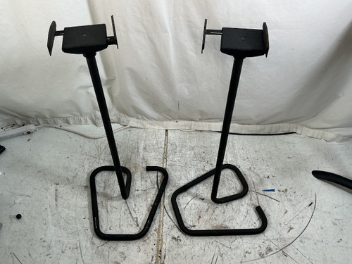 Vist Large View of Product Image Which is Used Radio Shack SPEAKER STANDS PAIR Speaker Stand