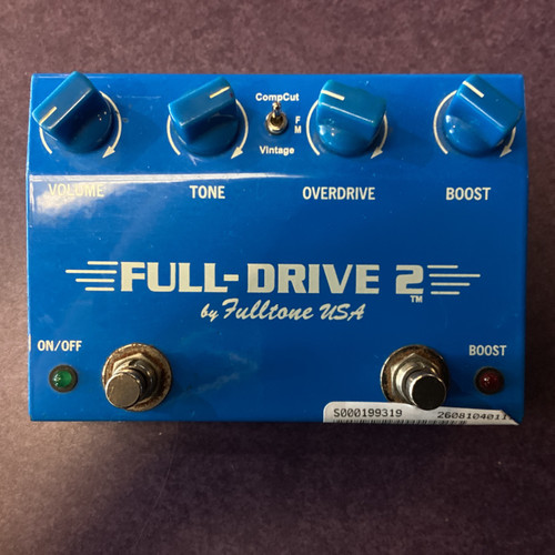 Vist Large View of Product Image Which is Used Fulltone FULL-DRIVE 2 Distortion Pedal