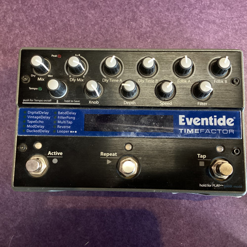 Vist Large View of Product Image Which is Used Eventide TIMEFACTOR Delay Pedal