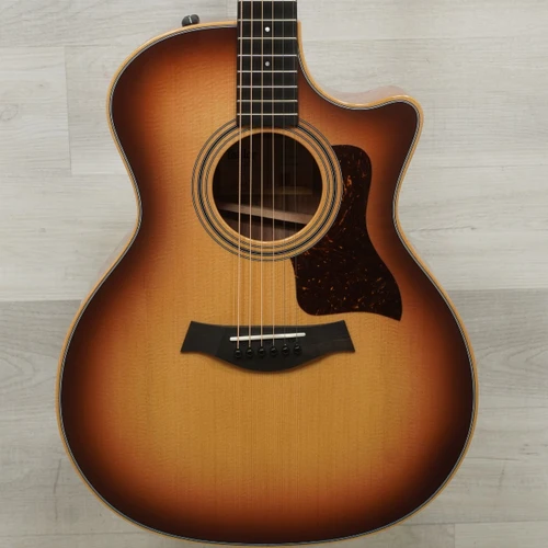 Vist Large View of Product Image Which is Used Taylor 414ce Studio Solid Top Acoustic Guitar Sunburst