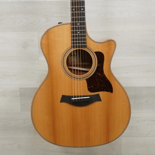 Vist Large View of Product Image Which is Used Taylor 314ce Solid Top Acoustic Guitar Natural