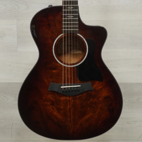 Vist Large View of Product Image Which is Used Taylor 222ce Koa Deluxe Solid Top Acoustic Guitar Sunburst