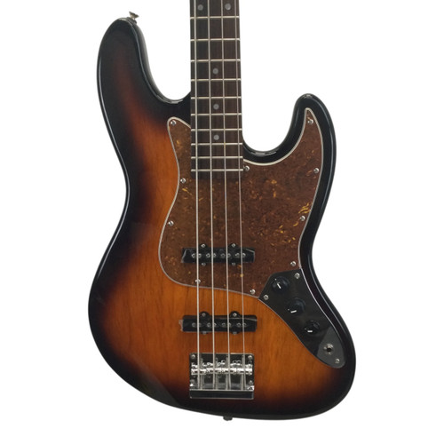 Vist Large View of Product Image Which is Used Jay Turser JTB-402TS Bass Guitar Sunburst 4-String
