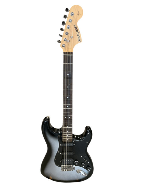 Vist Large View of Product Image Which is Used Fender STARCASTER STRAT S Type Electric Guitar Silver Burst 6-String
