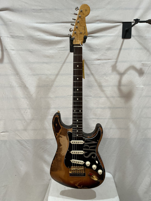 Vist Large View of Product Image Which is Used Fender SRV STYLE PARTS CASTER S Type Electric Guitar Tobacco Sunburst 6-String