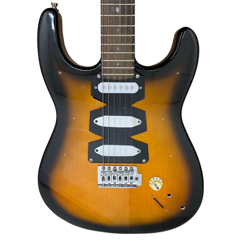 Vist Large View of Product Image Which is Used Randy Jackson STRAT COPY MODIFIED S Type Electric Guitar Sunburst 6-String