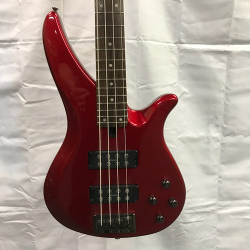 Vist Large View of Product Image Which is Used Yamaha RBX374 Bass Guitar Red 4-String