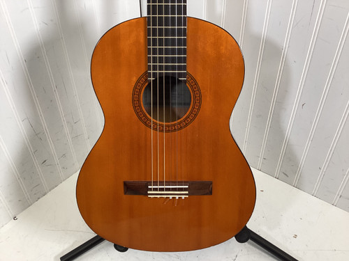 Vist Large View of Product Image Which is Used Yamaha CGS-102A 1/2 CLASSICAL GUITAR Laminate Top Acoustic Guitar Natural