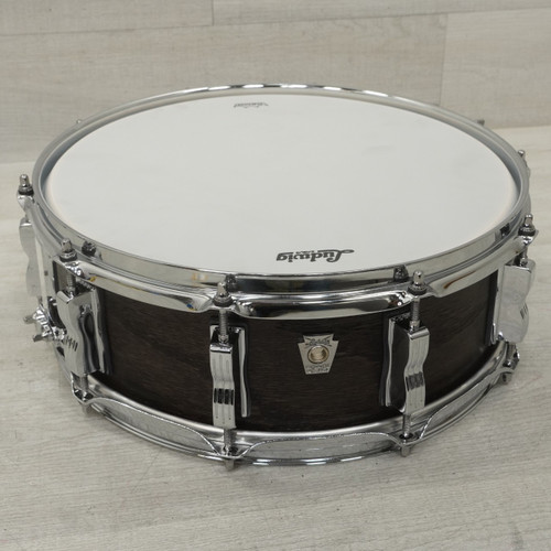 Vist Large View of Product Image Which is Used Ludwig Classic Oak Snare Drum - 5 x 14-inch