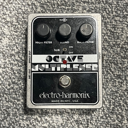 Vist Large View of Product Image Which is Used ELECTRO HARMONIX OCTAVE MULTIPLEXER Guitar Pedal