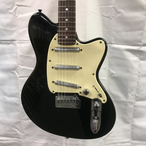 Vist Large View of Product Image Which is Used Ibanez 1993 TALMAN TC530 Vintage Offset Dbl Cutaway Guitar Black 6-String