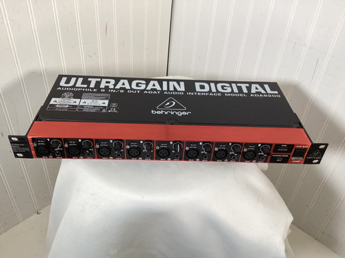 Vist Large View of Product Image Which is Used Behringer ADA8200 Computer Interface 8+ A/D Recording Inputs