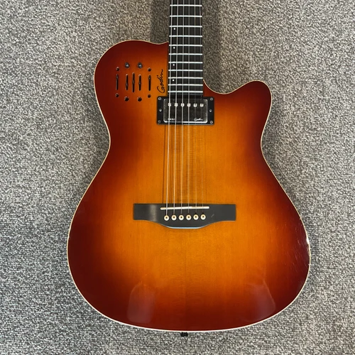 Vist Large View of Product Image Which is Used GODIN A6 ULTRA COGNAC BURST Acoustic-Electric Guitar