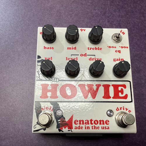 Vist Large View of Product Image Which is Used Menatone HOWIE Distortion Pedal