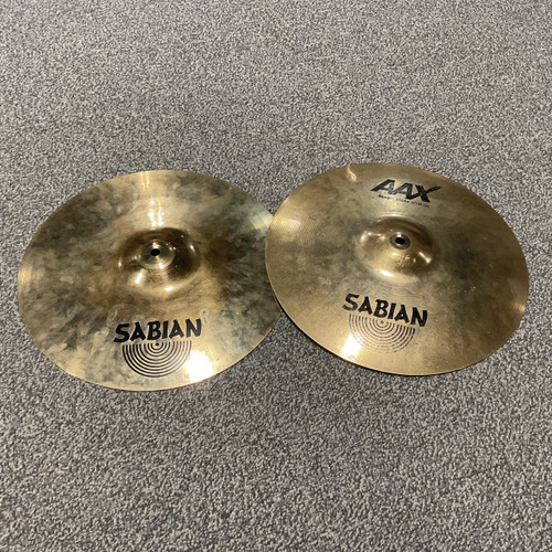 Vist Large View of Product Image Which is Used SABIAN AAX 14 INCH STAGE Hi Hat Cymbals