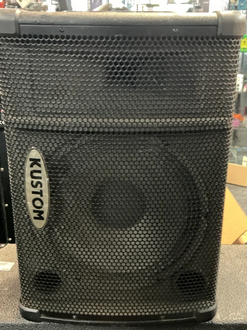Vist Large View of Product Image Which is Used Kustom KPX112PM Powered Full Range Speaker Cabinet