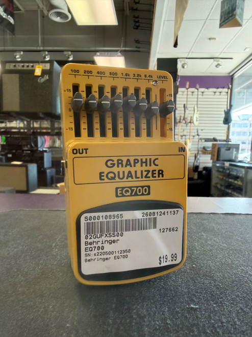 Vist Large View of Product Image Which is Used Behringer EQ700 EQ Pedal