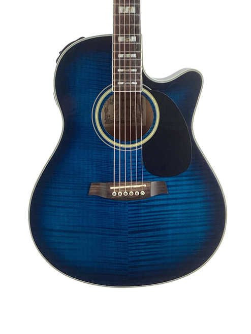 Vist Large View of Product Image Which is Used Ibanez AEF-30 Acoustic/Electric Guitar -AS IS FINISH CHIPS