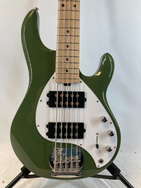 Vist Large View of Product Image Which is Used Sterling by Ernie Ball Stingray 5 Bass