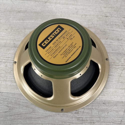 Vist Large View of Product Image Which is Used Celestion G12M Greenback - 12-inch 25-watt Guitar Speaker - 8 ohm