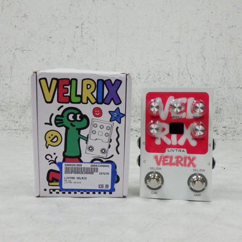 Vist Large View of Product Image Which is Used LIVTRA VELRIX Guitar PreAmp Pedal
