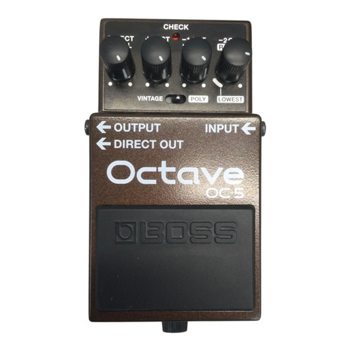 Vist Large View of Product Image Which is Used Boss Octave OC-5 Octave Pedal