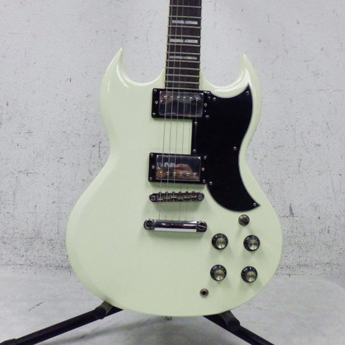 Vist Large View of Product Image Which is Used Jay Turser SG JT-50 Electric Guitar White 6-String