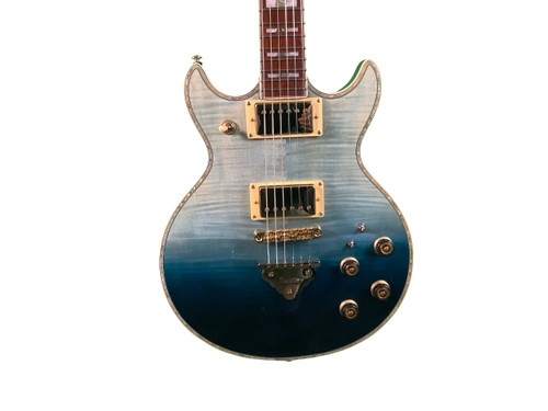 Vist Large View of Product Image Which is Used Ibanez AR420 Double Cut Electric Guitar Blue 6-String