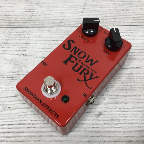 Vist Large View of Product Image Which is Used Snowman Snow Fury Fuzz Pedal