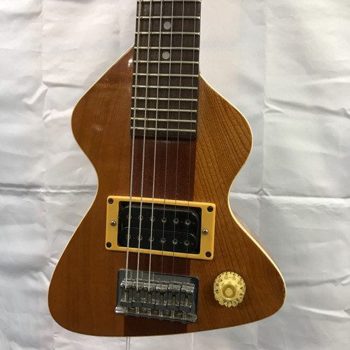 Vist Large View of Product Image Which is Used Hondo CHIQUITA Vintage Electric Guitar Natural 6-String