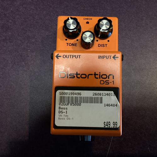 Vist Large View of Product Image Which is Used Boss DS-1 Distortion Pedal
