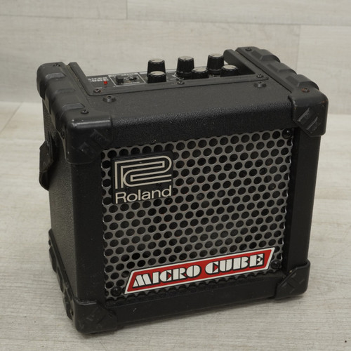 Vist Large View of Product Image Which is Used Roland Micro Cube 1 X 5 Solid State Amplifier