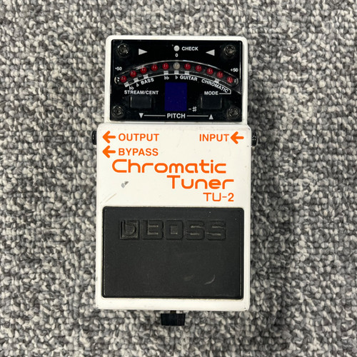 Vist Large View of Product Image Which is Used BOSS TU-2 CHROMATIC TUNER Guitar Pedal