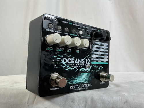 Vist Large View of Product Image Which is Used Electro Harmonix (E/H) OCEANS 12 Reverb Pedal
