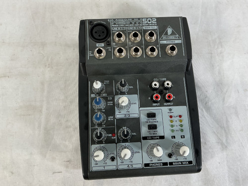 Vist Large View of Product Image Which is Used Behringer XENYX 502 Mixing Console
