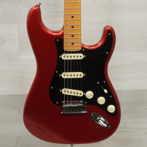 Vist Large View of Product Image Which is Used Fender American Ultra II Stratocaster Electric Guitar Red
