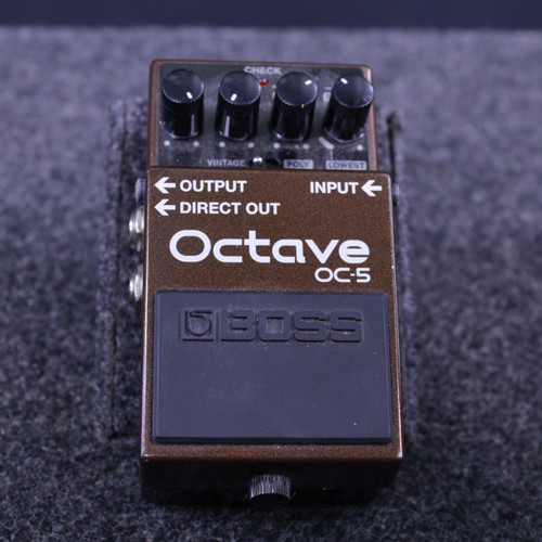Vist Large View of Product Image Which is Used Boss OC-5 OCTAVE PEDAL Octave Pedal