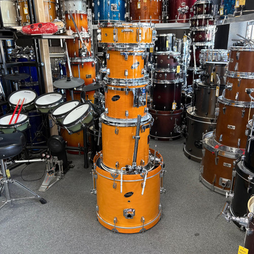 Vist Large View of Product Image Which is Used Ludwig 5PC Rocker Elite Drum Shell Kit Wood