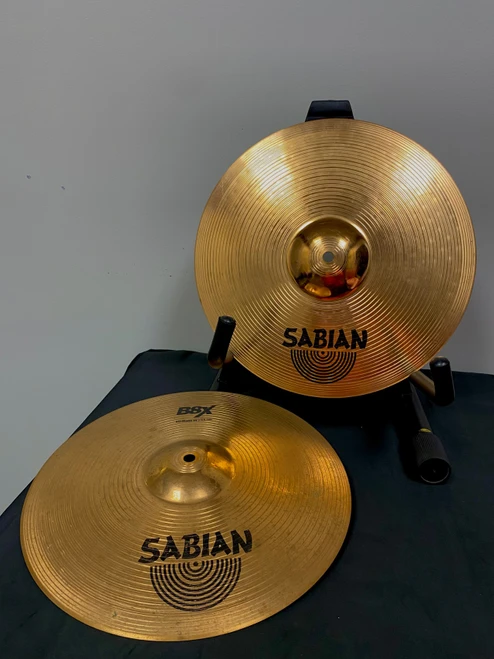 Vist Large View of Product Image Which is Used Sabian B8X 14IN HIHAT PAIR Hi Hat Cymbals 14"