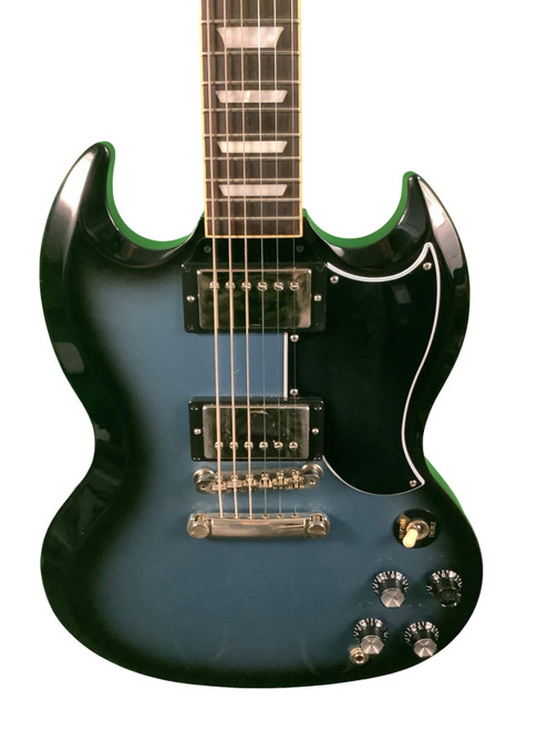 Vist Large View of Product Image Which is Used Gibson 1961 PELHAM BLUE SG Type Electric Guitar Blue 6-String