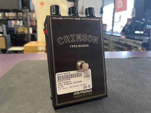 Vist Large View of Product Image Which is Used JHS Pedals 1992 RUSSIA CRIMSON Fuzz Pedal