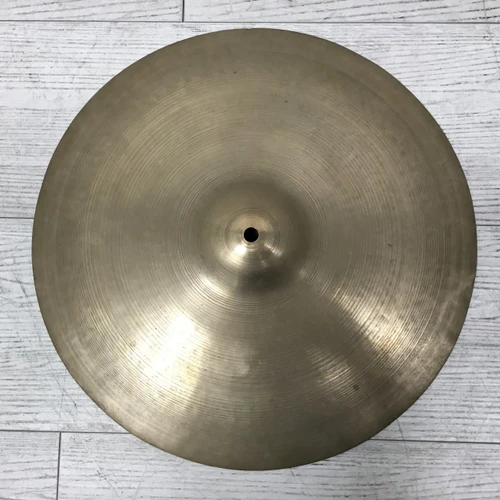 Vist Large View of Product Image Which is Used Zildjian 15" Paper Thin Trans Stamp Vintage Crash Cymbal