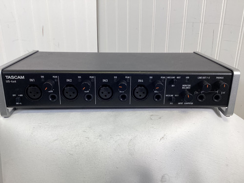 Vist Large View of Product Image Which is Used Tascam US-4X4 PLUS POWER Computer Interface 4 A/D Recording Inputs